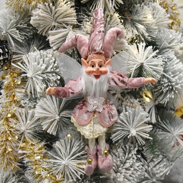 2025 Christmas Decoration 50cm Elf Doll Hanging Standing Decor Navida Pendant Ornaments For Home New Year Gift For Kids - Image 5