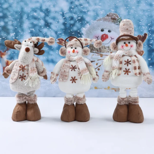 Telescopic Christmas Doll Merry Christmas Decorations For Home 2025 Christmas Ornament Xmas Navidad Noel Gifts New Year 2026 - Image 6