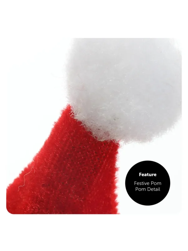 Pack of 12 Mini Santa Hats On Headband - Image 4