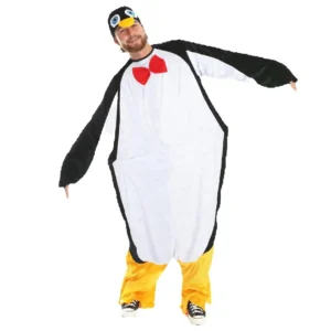 Fat Penguin Costume Novelty Christmas Winter Costume - One Size - Perfect For Christmas Fancy Dress Parties