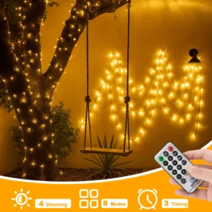 25m LED Fairy String Lights Waterproof Outdoor Garden Holiday Lighting For Christmas Tree Wedding Party Street Patio Decoration