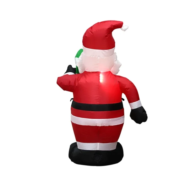 LED Inflatable Cartoon Model Decor Festival Theme Cute Air Blown Up Christmas Dolls Decor for Xmas Garden Party Decor - Image 4