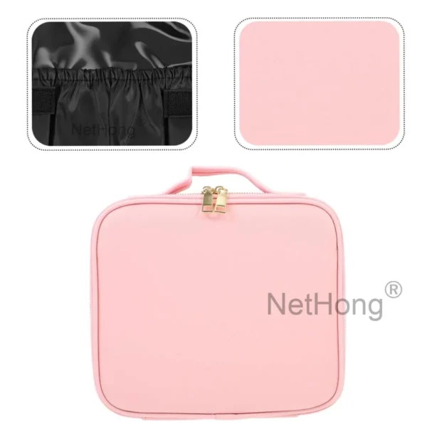 Extra Large Make Up Vanity Case Storage Organizer Cosmetic Travel Beauty Bag UK - Image 4