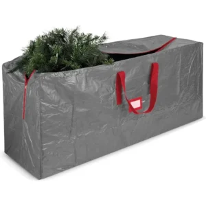 Christmas Tree Storage Bag Fits 9 Ft Artificial Trees Plastic Waterproof Christmas Tree Bag Strong Durable Handles