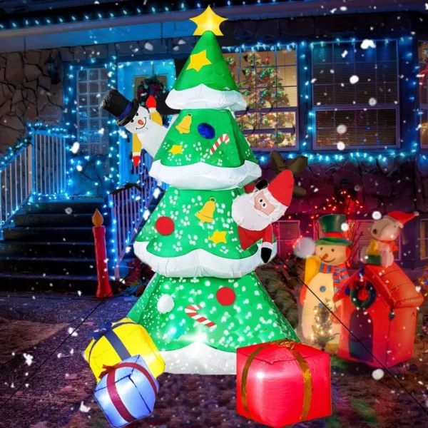 Christmas Train Set Track Musical Sound Lights Around Tree Decoration Santa UK - Image 5