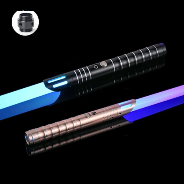 Light up Saber 16 Colors & Sounds RGB Light Sword Metal Handle Laser Sword Toys Light Quiet Mode Children Cosplay Christmas Gift - Image 2