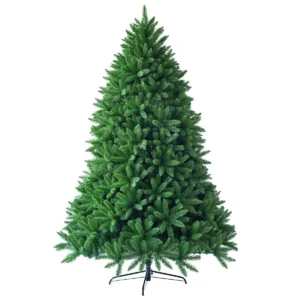5FT Premium PVC Hinged Christmas tree Artificial Christmas Tree Metal Stand