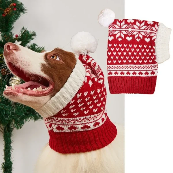 Marry Christmas Autumn Pet Dog Beanie Winter Pet Dog Clothes Accessories - Image 6