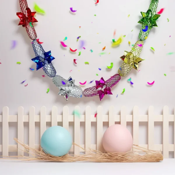 Foil Garland Ceiling Hanging Tinsel Ceiling Hanging Christmas Garland Xmas Party Decor Home Decoration Party Supplies - Image 2