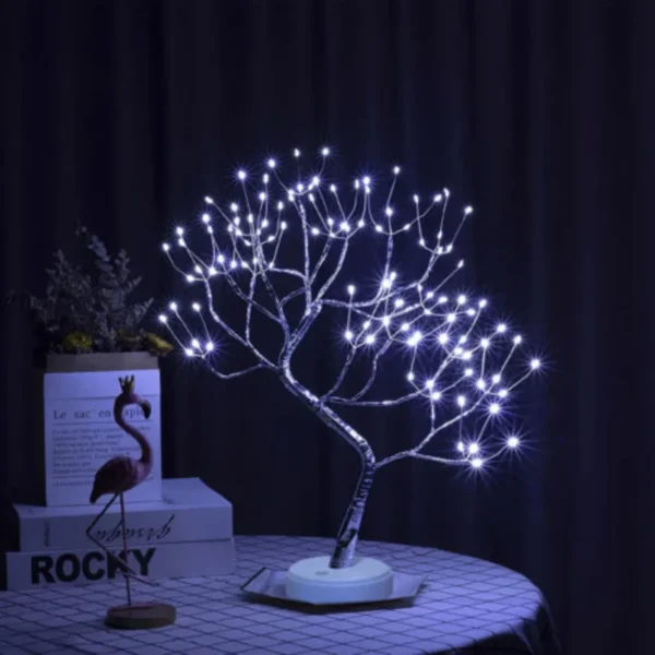 Christmas Birch Twig Tree Lit 108LED Light Xmas Table Decoration Indoor Lamp - Image 2