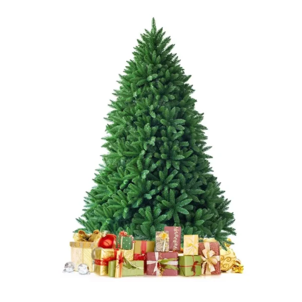 5FT Premium PVC Hinged Christmas tree Artificial Christmas Tree Metal Stand - Image 4