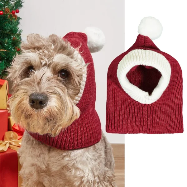 Marry Christmas Autumn Pet Dog Beanie Winter Pet Dog Clothes Accessories - Image 3