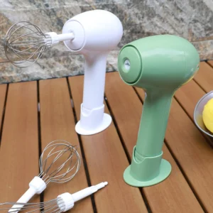 Electric Wireless Egg Beater USB Rechargeable Handheld Egg Beater One-Button Start for Whipping Or Mixing Eggs Butter Cream