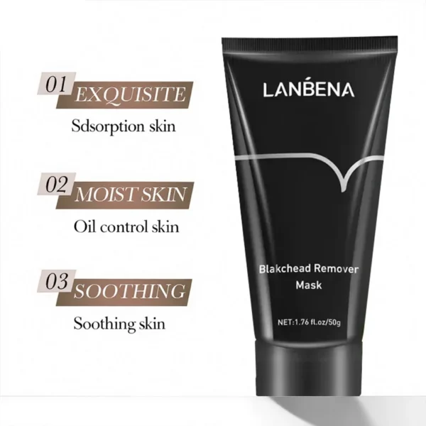 Remove Blackhead Mask Shrinking Pore Deep Cleaning Mask Improve Rough Skin Acne Treatment Skin Brighteing Care Beauty - Image 2