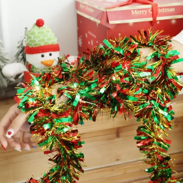 20/5M Christmas Ribbon Light String Garland Sparkling Xmas Tree Decor Holiday Birthday Party Home Festive Decoration Supplies - Image 2