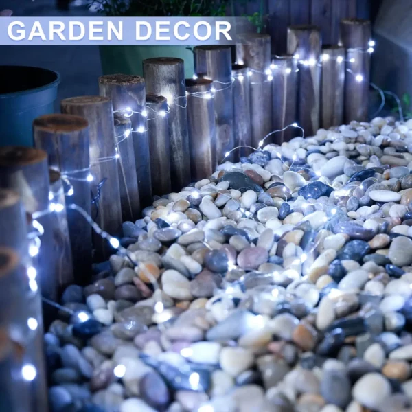 200m Christmas String Fairy Lights Garland 2024 Waterproof Mini LED Decoration Outdoor Garden Gift Ornament New Year tree decor - Image 3