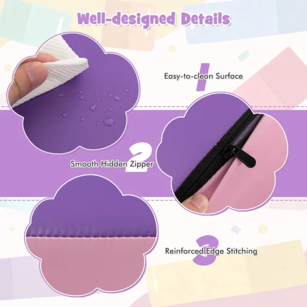 5-Piece Climb and Crawl Activity Play Set Sliding Safe Soft Foam Playset - Image 4