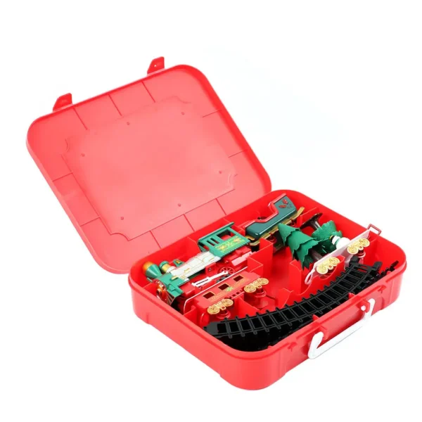Christmas Train Set Track Musical Sound Lights Around Tree Decoration Santa UK - Image 3