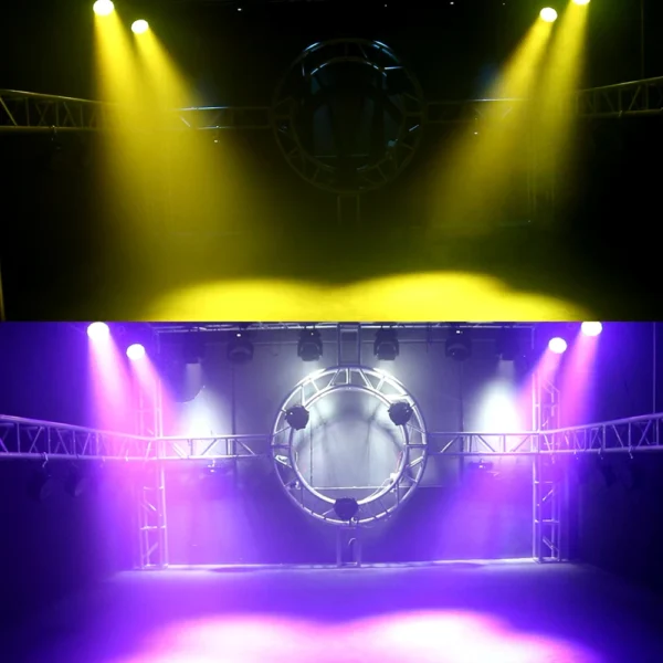 19x15W RGBW Moving Head Light Beam Wash Effect Flight Case for DJ Disco Christmas Concerts Weddings Parties - Image 6