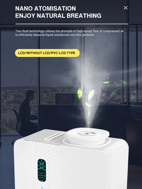 500m³ Smart Scent Air Machine Perfume Electric Aroma Diffuser Smell for Home Professional Flavoring Air Freshener Hvac - Image 3