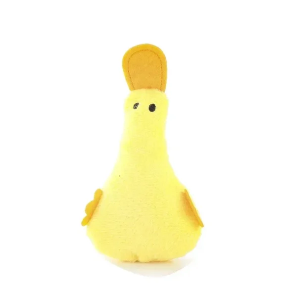 Cute Pet Dog Cat Plush Squeak Sound Dog Toys Funny Fleece Durability Chew Molar Toy Fit For All Pets Dog Cat Duck Pig - Image 4