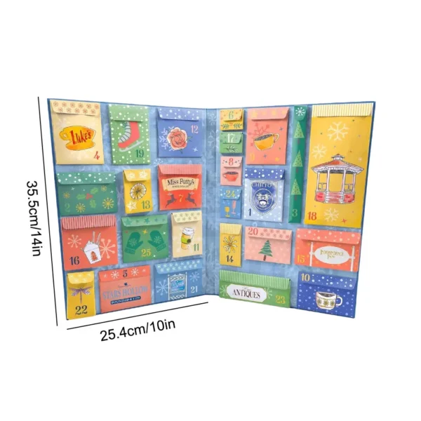 Booklovers Christmas Countdown Calendar for Book Lovers Booklovers Christmas Advent Calendar Xmas Gifts for Women Mom Adult - Image 5