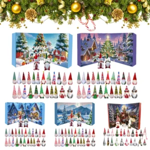 Christmas Gnome Holidays Advent Calendar 2025 24 Days Xmas Countdown Calendar Christmas Countdown Calendar Christmas Decor Gifts